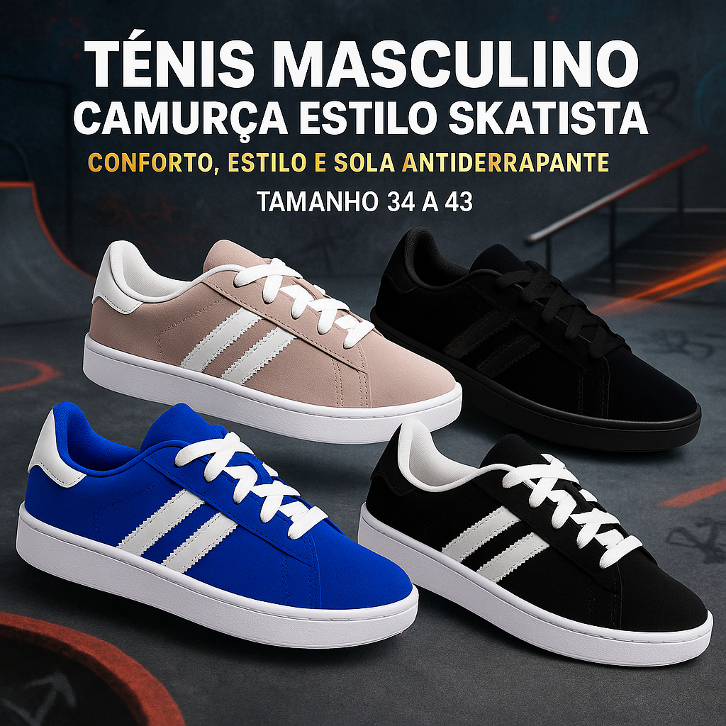 Tênis Urbano Masculino: Onde Comprar | BuscaProdutos