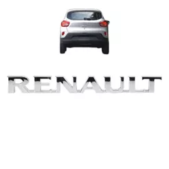 Emblema Letreiro RENAULT Kwid 2018 a 2019 Cromado