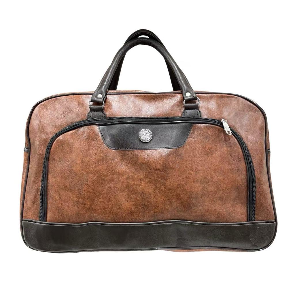 Mala de Viagem Unissex Feminina Masculina Couro Sintético Grande Capacidade Elegante Moda Chique Estiloso