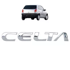 Emblema Letreiro Celta 2001 a 2006 Cromado