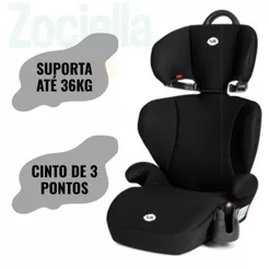 Cadeira de Carro Bebe Conforto da Tutti Baby 2 em 1 Encosto Regulável e Cinto de 3 Pontos