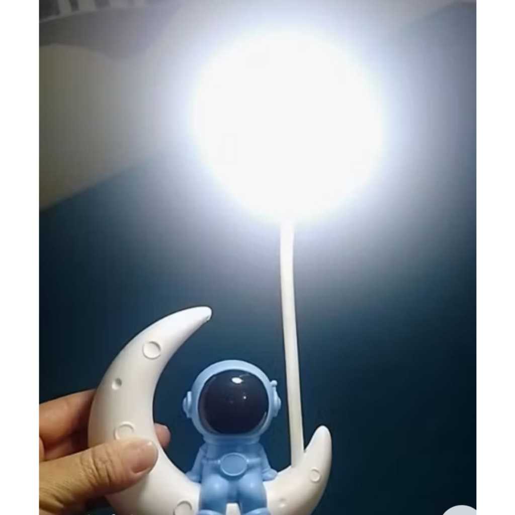 Luminária De Mesa Astronauta | InterPonte em Oferta na Shopee