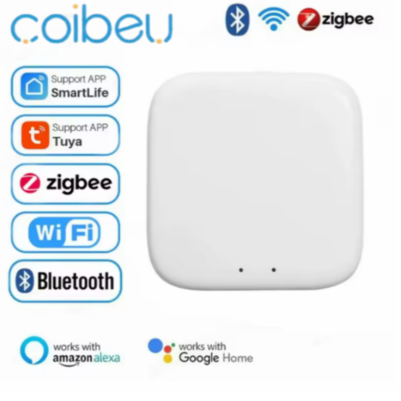 Zigbee gateway hub tuya casa inteligente wifi bluetooth sem fio multi modo gateway app alexa google em Oferta na Shopee