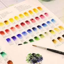 Cartela Cores Aquarela Profissional Winsor & Newton- 0190814