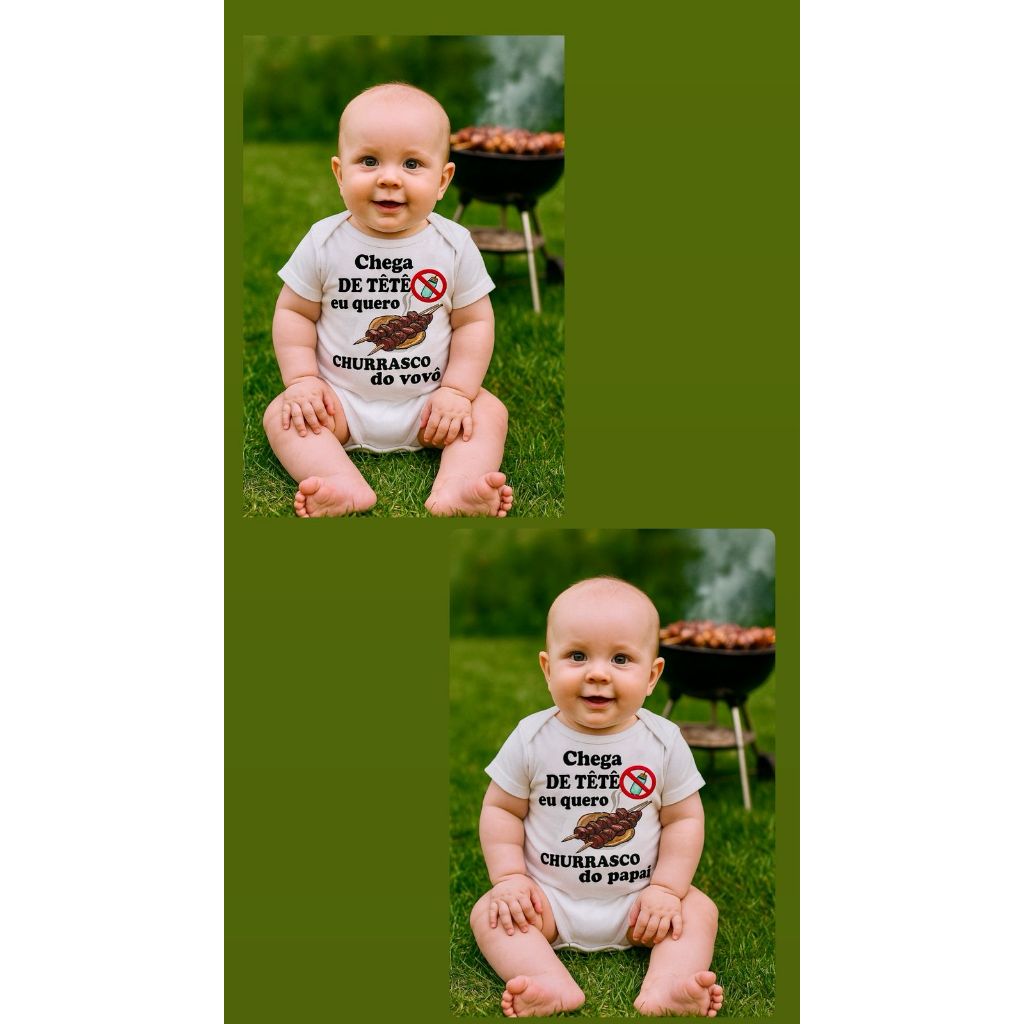 Body Bebê Engracado: Onde Comprar | BuscaProdutos