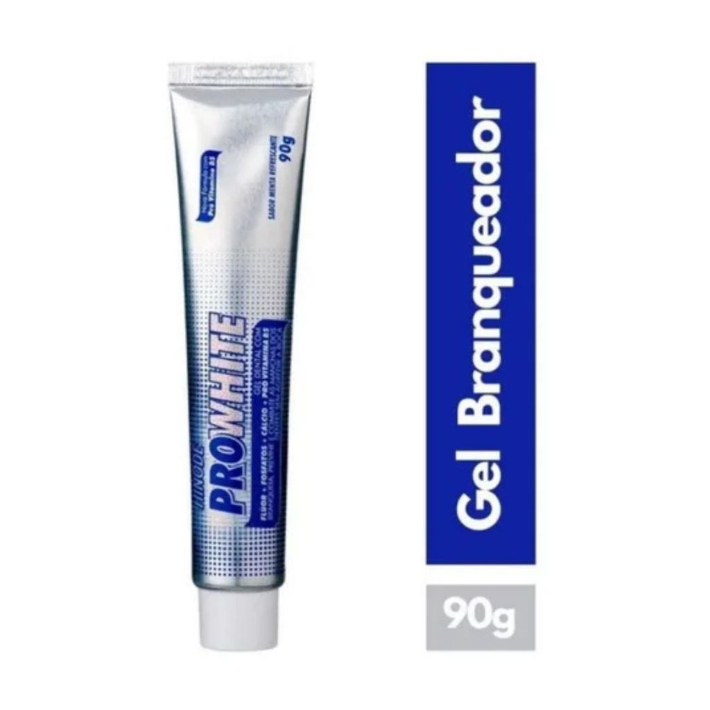 Gel Dental Clareador Pro White Branqueador Hinode 90g