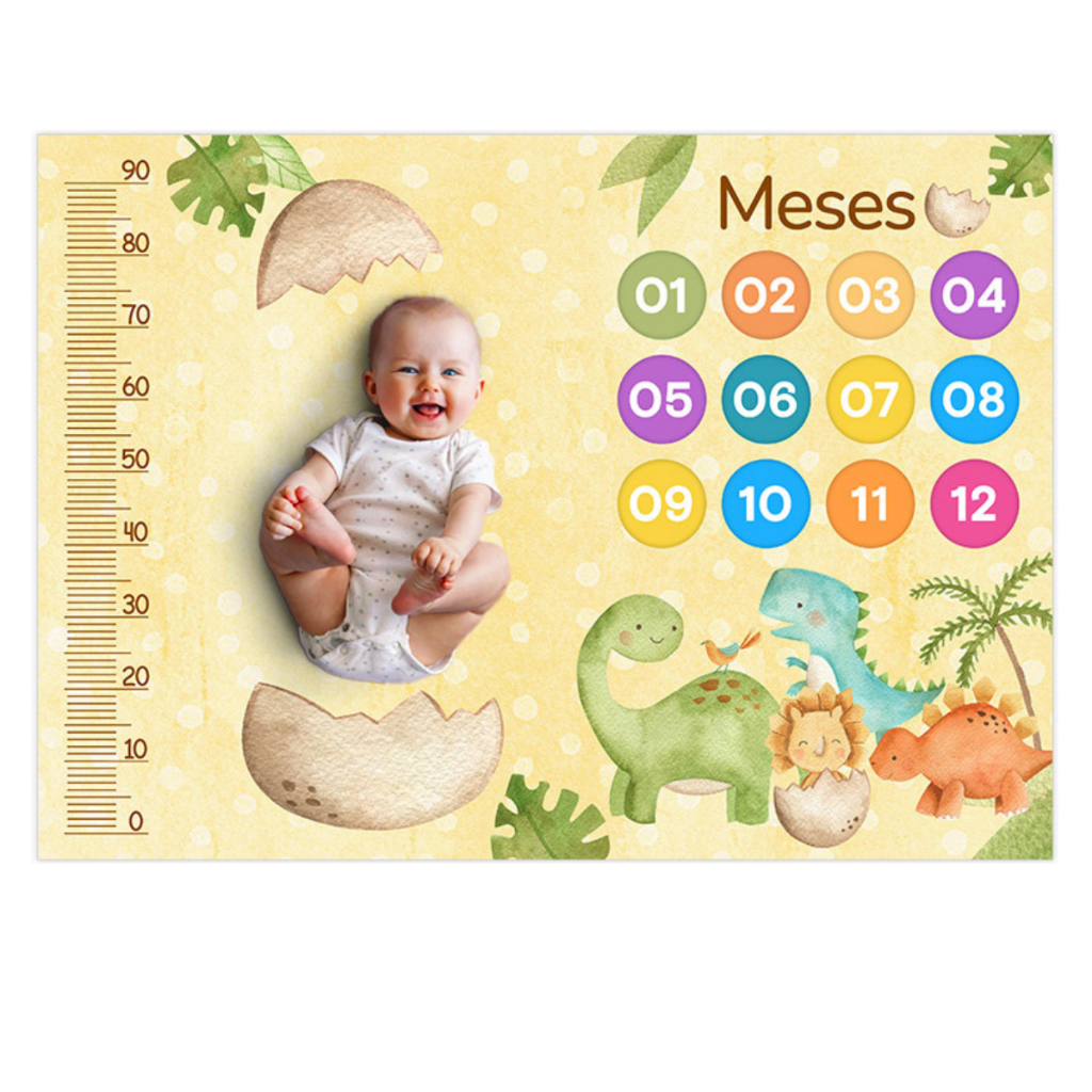 Cenário Foto Tapete Mêsversário Foto 1,40 x 1,00 Menino + MDF Marcador em Oferta na Shopee