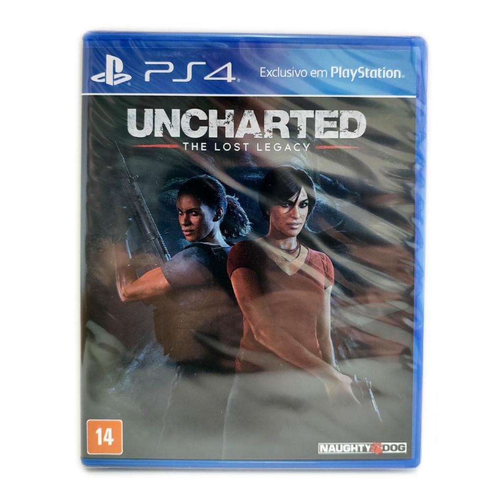 Uncharted The Lost Legacy PS4 Mídia Física Novo Lacrado