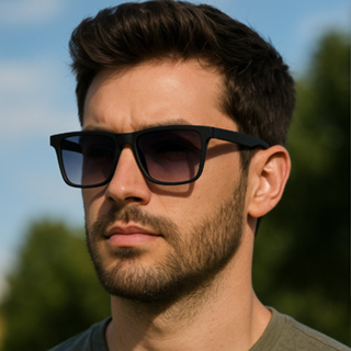 Oculos de Sol Quadrado Premium Napole Clássico Basico Tendencia Moda Praia uv400 Masculino Feminino em Oferta na Shopee
