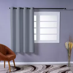 Cortina 100% Blackout Folha Única 1,10m x 1,30m Para Sala e Quarto