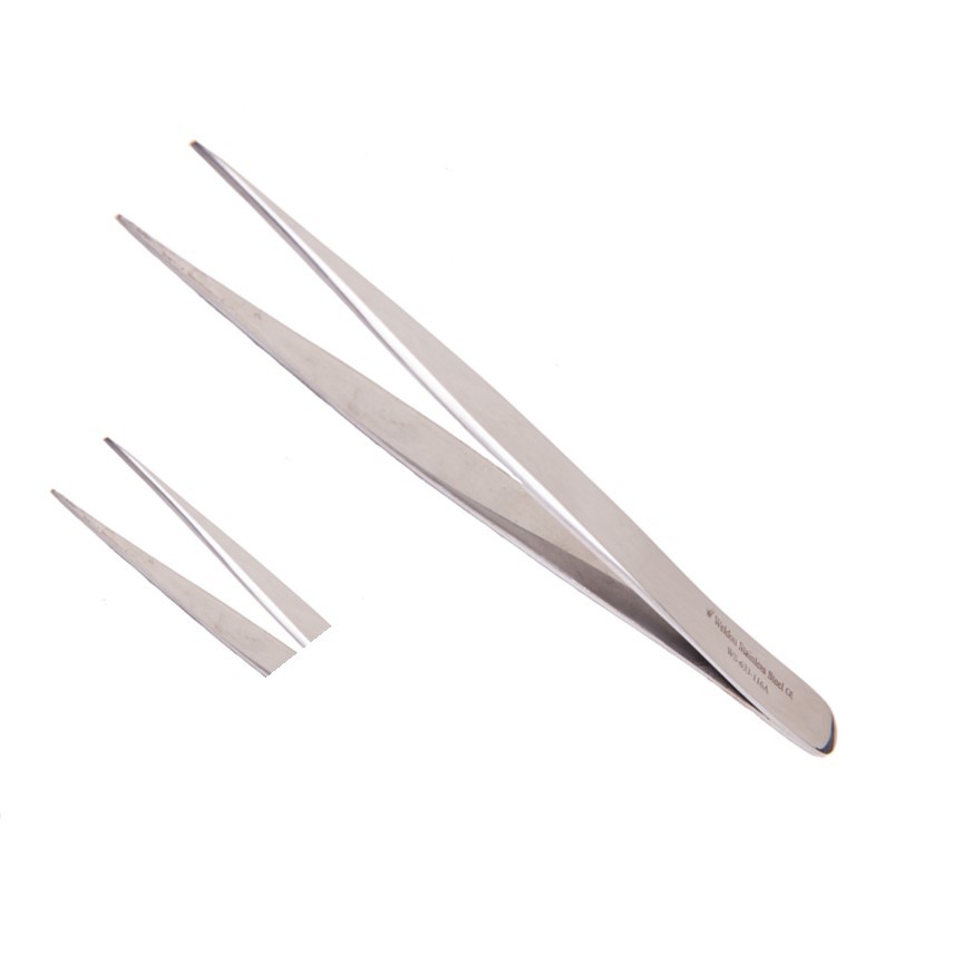 Pinça Relojoeiro Joalheiro 11,5 Cm Aço Inoxidável