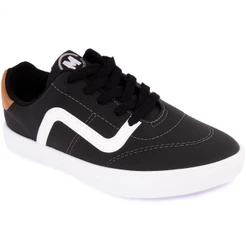 Tênis Molekinho Menino Infantil Kids Moderno Original 2801 Preto