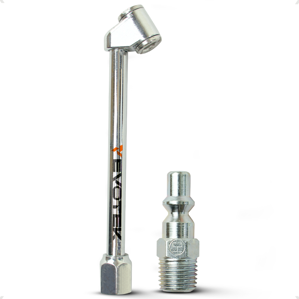 Kit Bico Encher Pneu e Pino de Engate 1/4 Para Compressor de ar