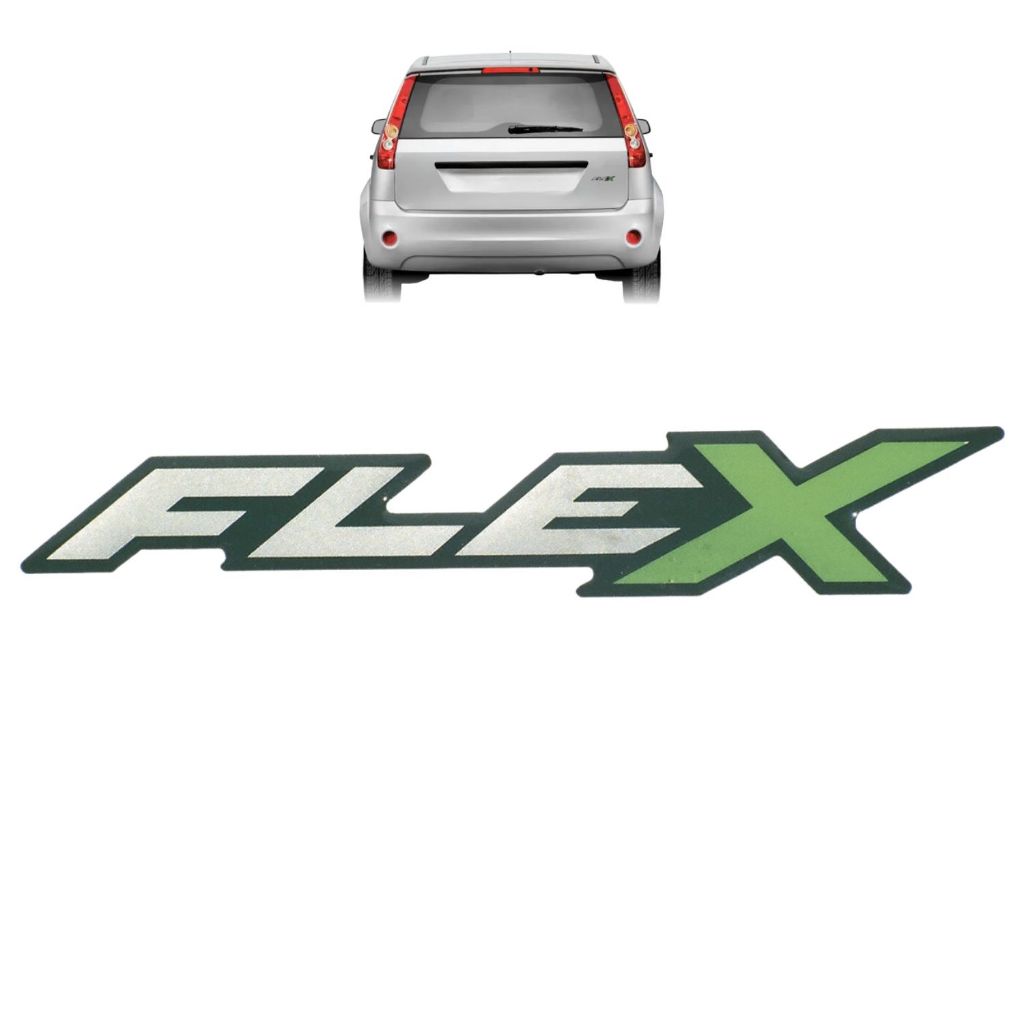 Emblema Adesivo FLEX – EcoSport Ford Ka Fiesta - Resinado em Oferta na Shopee