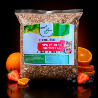 Adubo Fertilizante Agrícola Frutíferas NPK 04-30-10 – Nutrição para Plantio e Crescimento-500g à 3kg em Oferta na Shopee