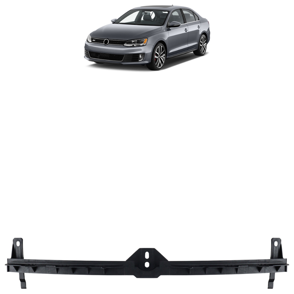 Suporte Central Parachoque Dianteiro Jetta 2011 2012 2013 2014 Preto em Oferta na Shopee
