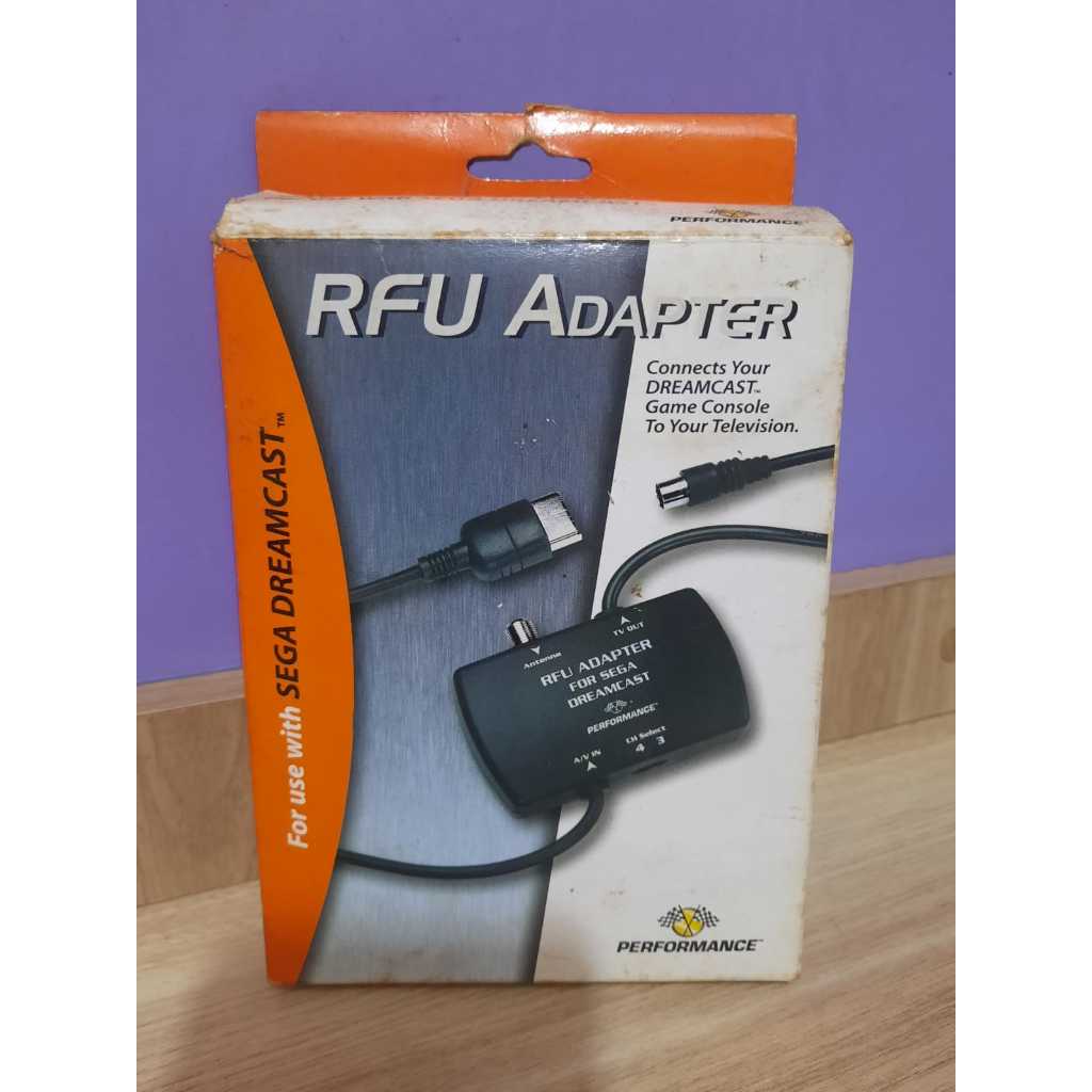 Cabo RF Sega Dreamcast RFU Adapter