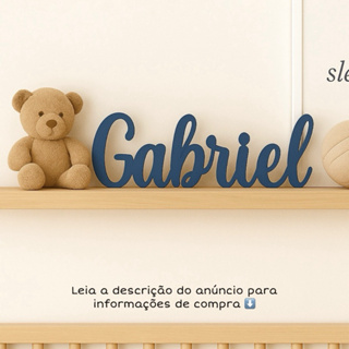 Nome de Mesa/Estante Personalizado - Menina/Menino Bebê Decoração Quarto/Festa aniversário infantil / Chá de bebê em Oferta na Shopee