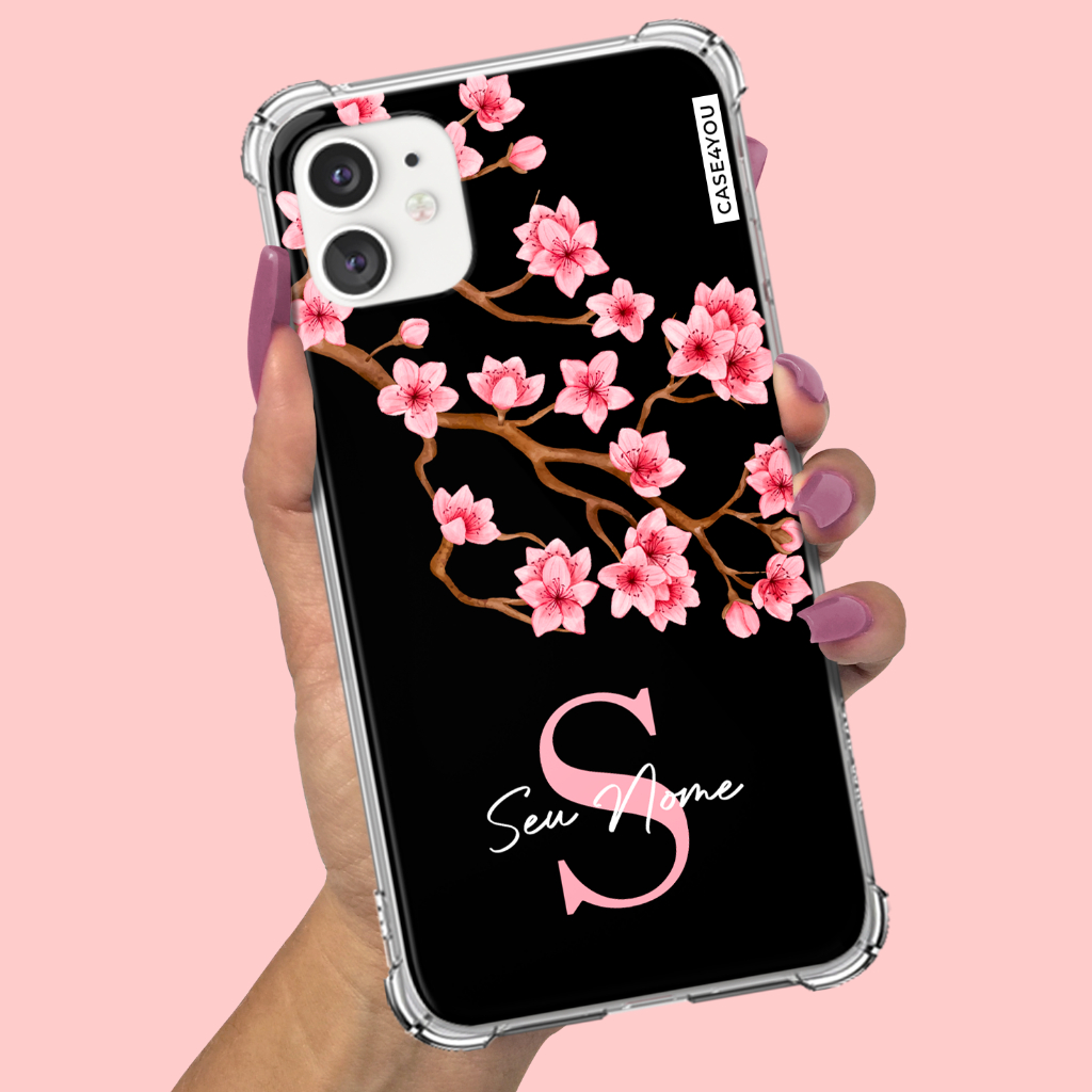 Capa Capinha para Samsung Galaxy A10 A10s A11 A12 A13 A14 A15 A16 A17 Anti-impacto Personalizada Cerejeira 11