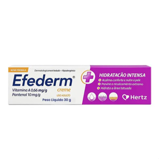 Efederm creme recuperação da pele Kley Hertz 30g em Oferta na Shopee