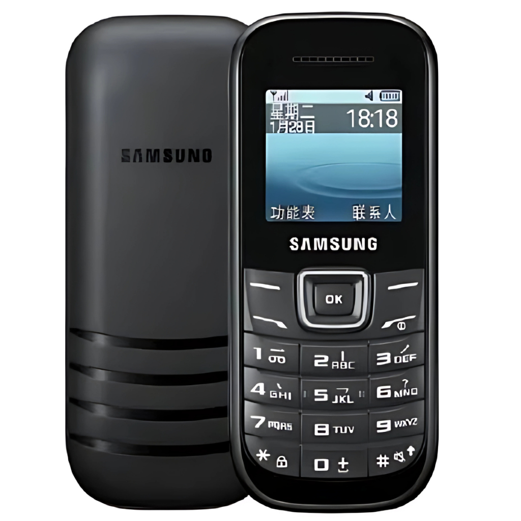 Celular Samsung B110E 3G Dual Chip Desbloqueado Simples Teclado Grande Ideal para Idosos