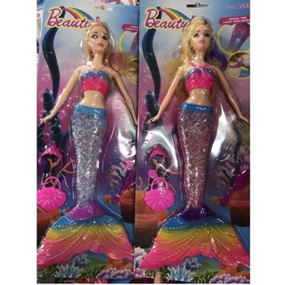 boneca SEREIA com luz e som/ brinquedo infantil/bonecas WJ47 em Oferta na Shopee