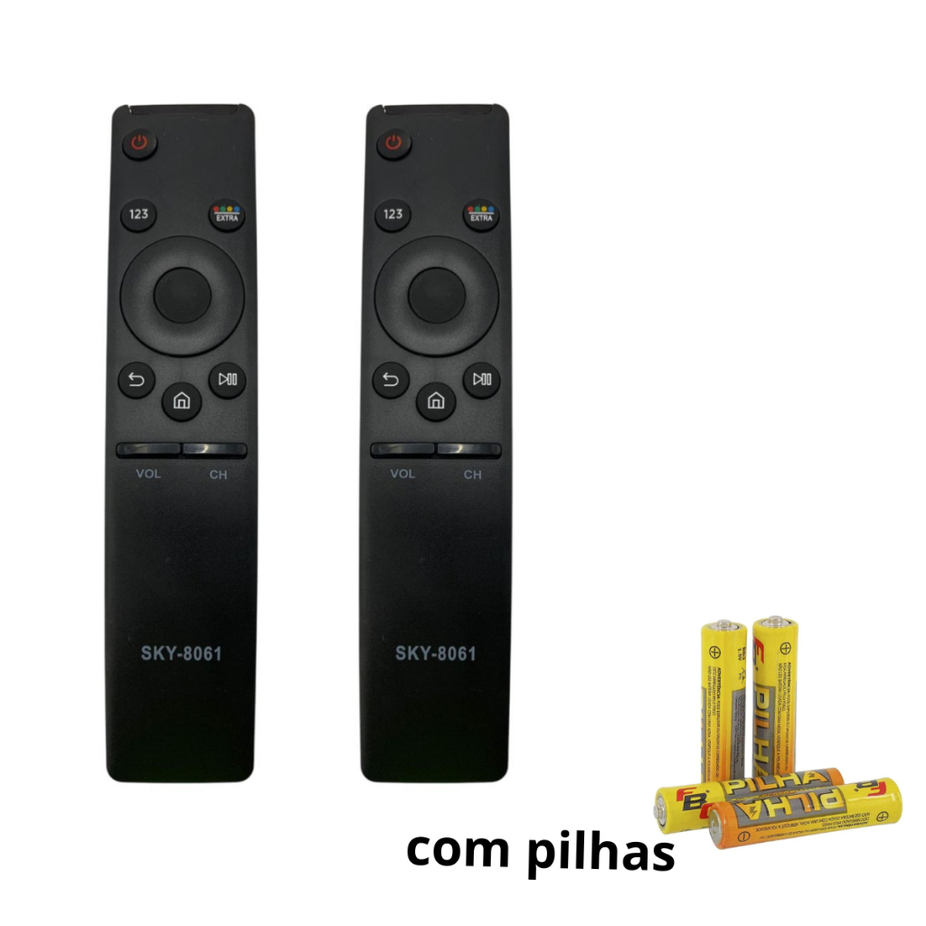 Controle Remoto  Para Samsung Smart TV 4K LCD LED 32 40 42 43 50 52 55 60 65 Polegadas