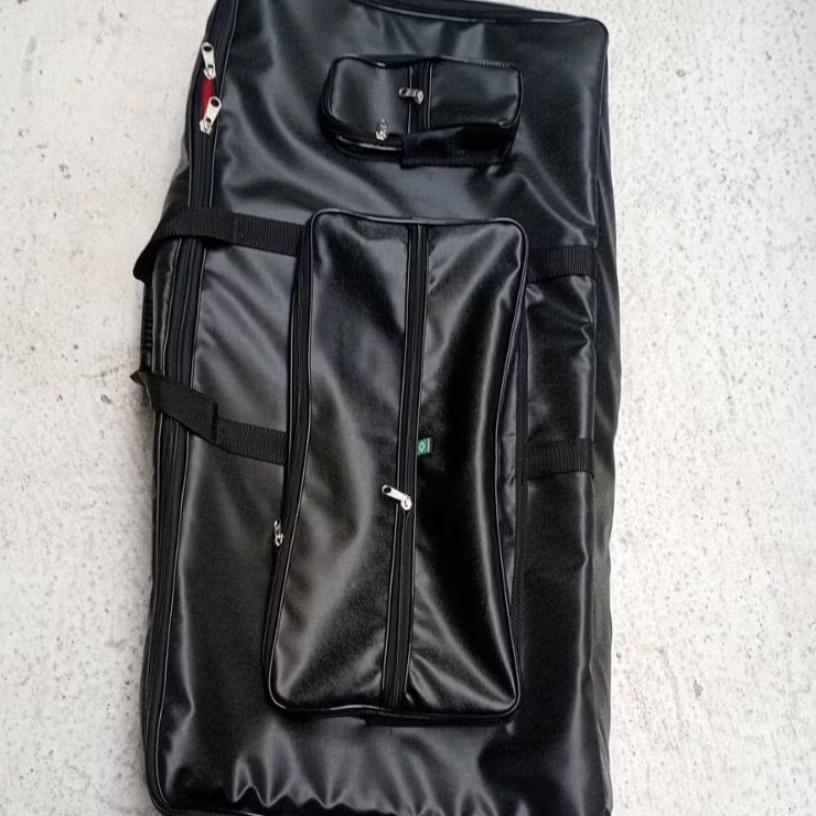 capa semi case tamborica 106x46x30 capota marítima pelúcia