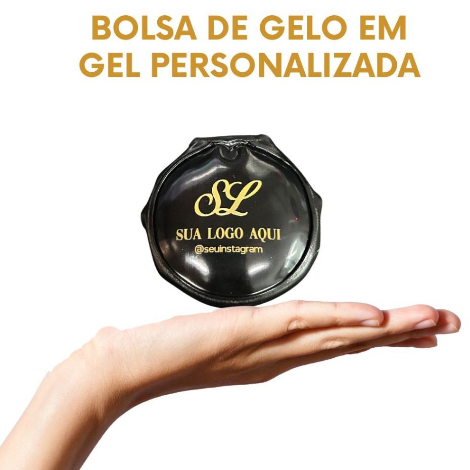 Bolsa de Gelo em Gel Personalizada 10 Unidades - 4x4cm redondo - Cores Variadas em Oferta na Shopee