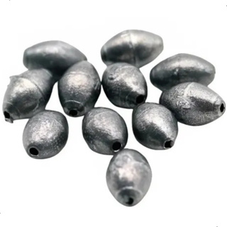 Chumbada Para Pesca Oliva 15 Gramas Pacote com 1kg em Oferta na Shopee