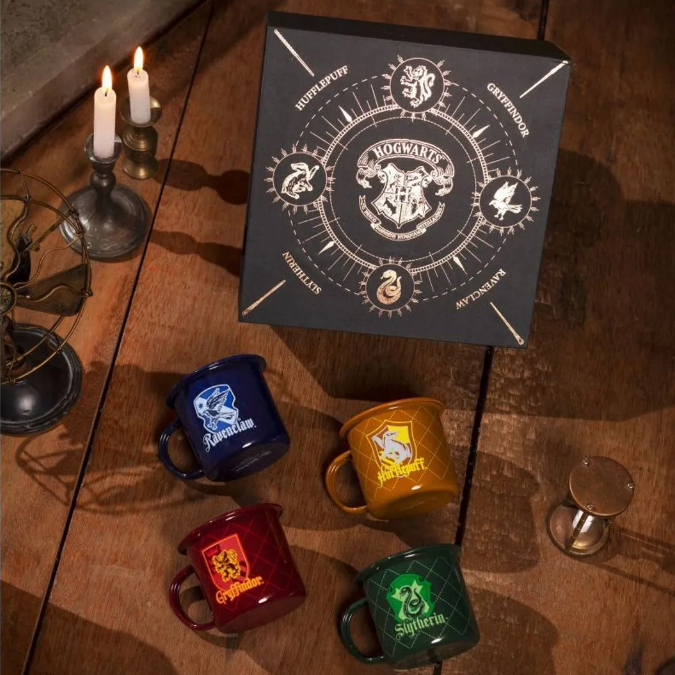 Kit 4 Canecas Personalizadas Harry Potter Casas Hogwarts Imaginarium em Oferta na Shopee