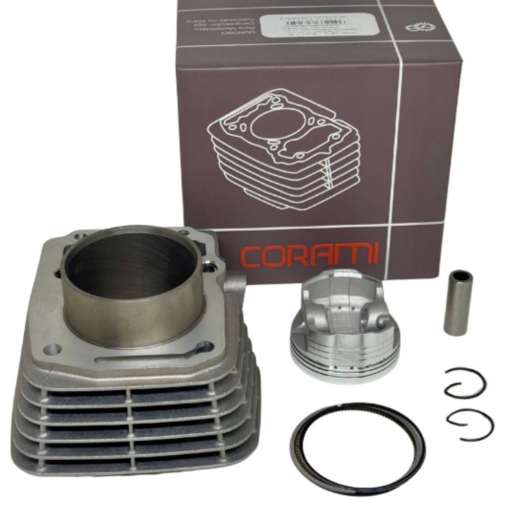 Kit Cilindro Titan - Fan - Start -150 P/190cc Completo Competição Motorzão Preparado