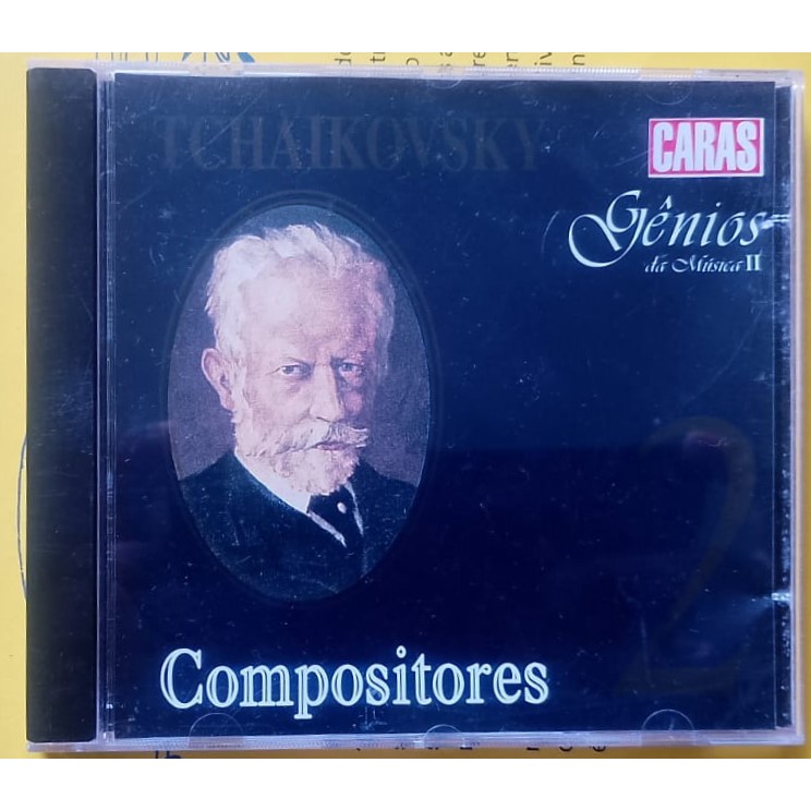 Coleção Caras Gênios da Música 2 Tchaikovsky Música Clássica.