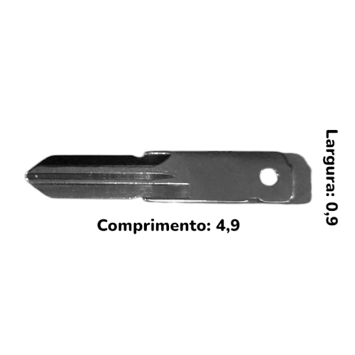 LAMINA DE CHAVE RENAULT PARA TELECOMANDO