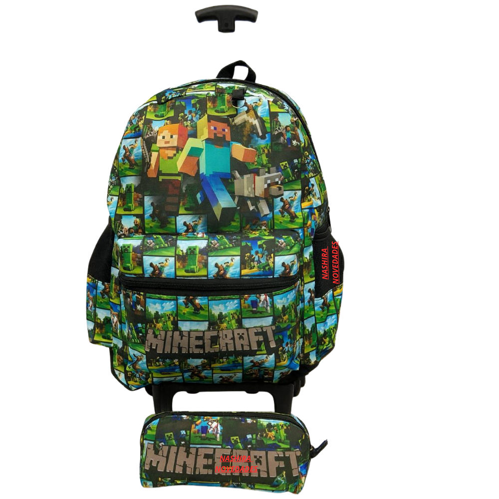 Mochila Estojo Minecraft: Onde Comprar | BuscaProdutos