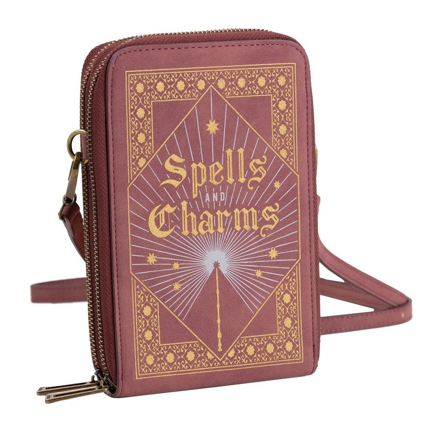 Bolsa Transversal Carteira Porta Celular Harry Potter Feitiços Imaginarium em Oferta na Shopee