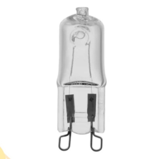 Lâmpada Halógena G-9 para Fogões e Fornos Elétricos 25W 220V e 127V em Oferta na Shopee