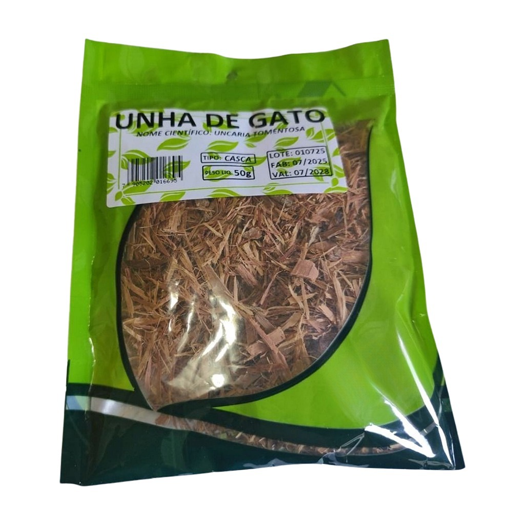 Unha de Gato Rasura 50g – Chá Natural Inflamações Imunidade e Artrite