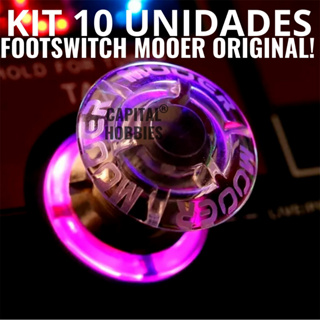 Footswitch Pedal MOOER Toppers Kit com 2 a 10 Unidades de Botão Tampa para Pedaleira e pedais variados Guitarra em Oferta na Shopee