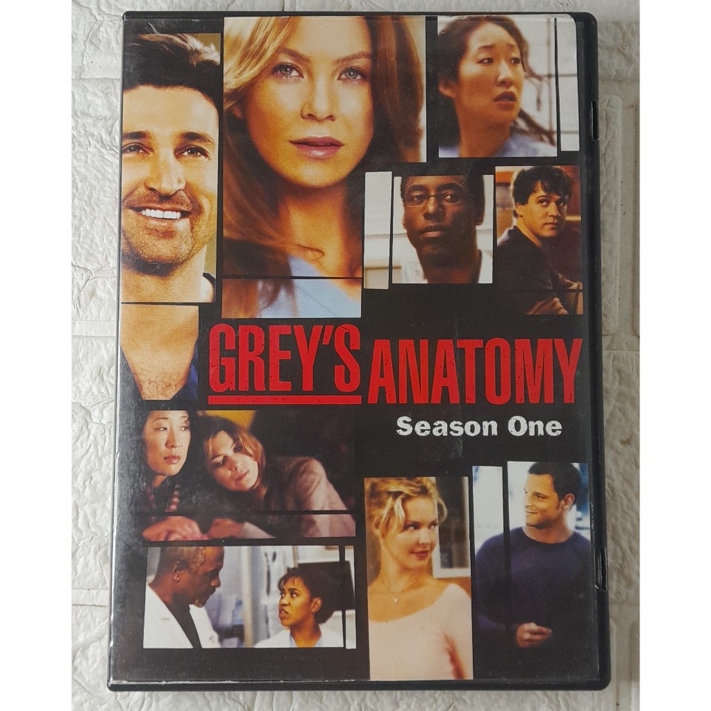 Dvd - Grey's Anatomy Season One Epis. 1 Ao 9 ( Original )