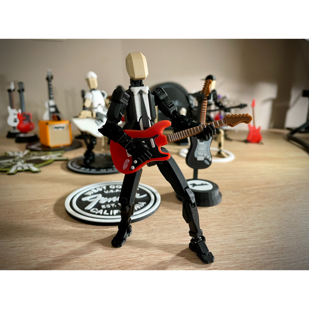 Kit 2 Violão / Guitarra para Dummy 13 P/ Acessório Dummy 13 - Impressão 3D
