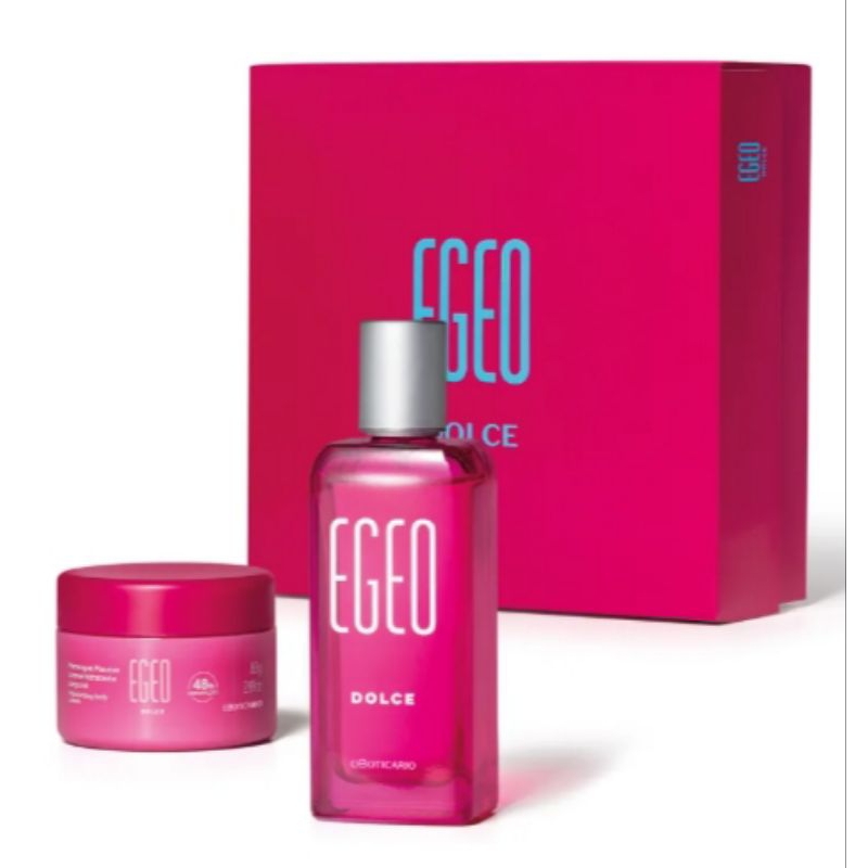 Kit Presente Egeo Dolce: Desodorante Colônia 50ml + Merengue Mousse Hidratante 85g oBoticário