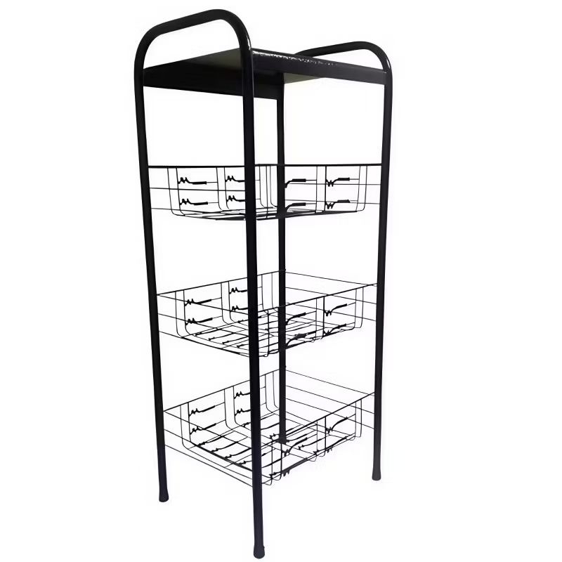 OFERTA!!!Fruteira ARTESANAL de Chão Cestos Fixos Compacto em Oferta na Shopee