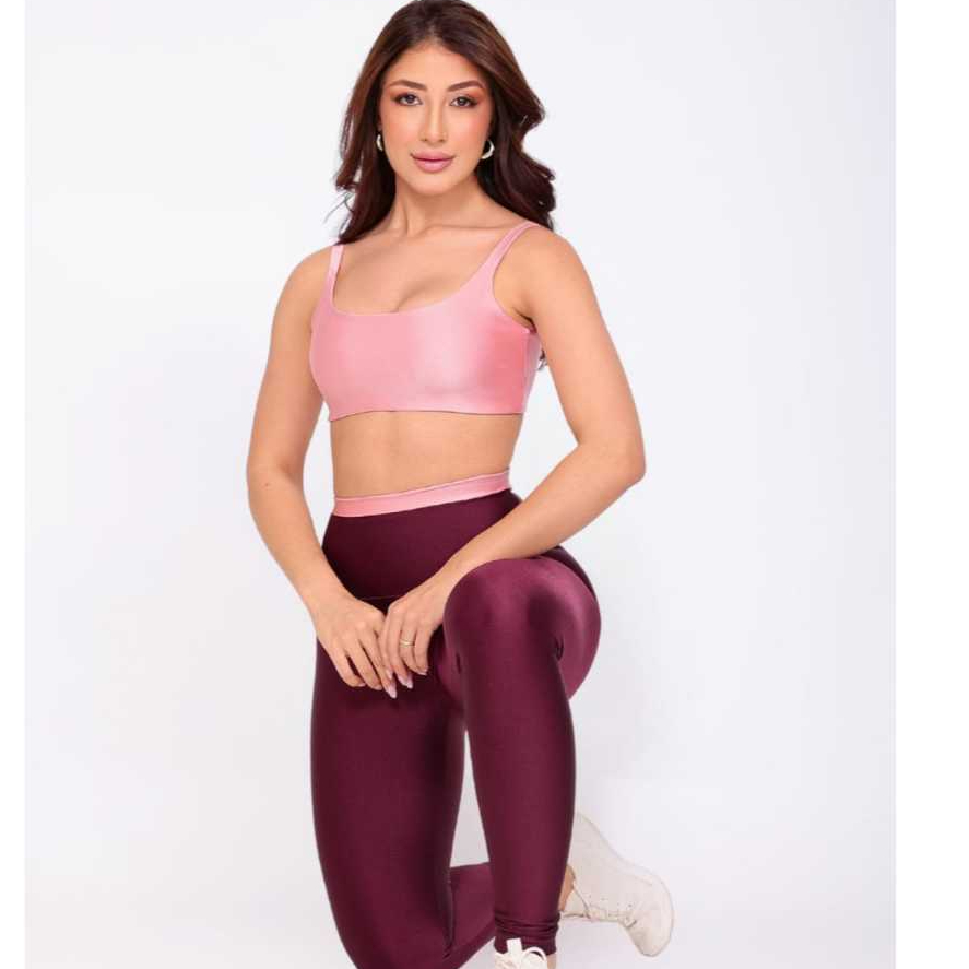 CONJUNTO FITNESS ROUPA DE TREINO ACADEMIA CALÇA ZERO TRANSPARENCIA FEMININA em Oferta na Shopee