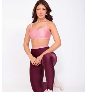 CONJUNTO FITNESS ROUPA DE TREINO ACADEMIA CALÇA ZERO TRANSPARENCIA FEMININA em Oferta na Shopee
