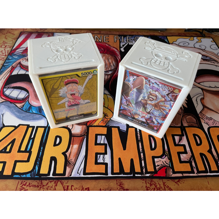 Deck Box One Piece Porta Cartas – Organizador Personalizado com Capas Troca Geek Otaku em Oferta na Shopee