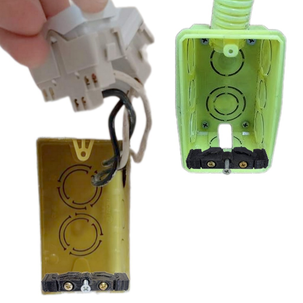 Kit 12 Salva Caixinha De Luz Tomadas Reparo De Abas Envio Rápido