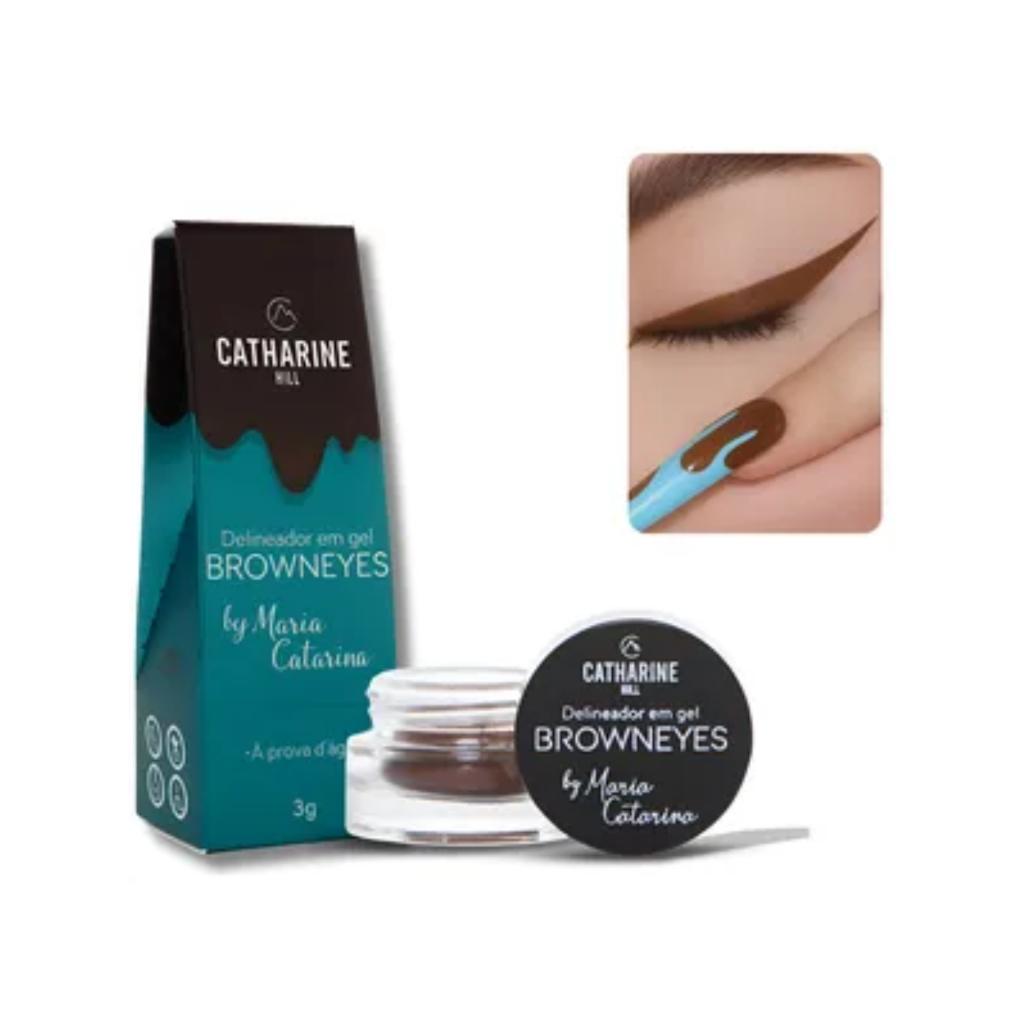 Delineador em Gel BrownEyes by Maria Catarina - Catharine Hill