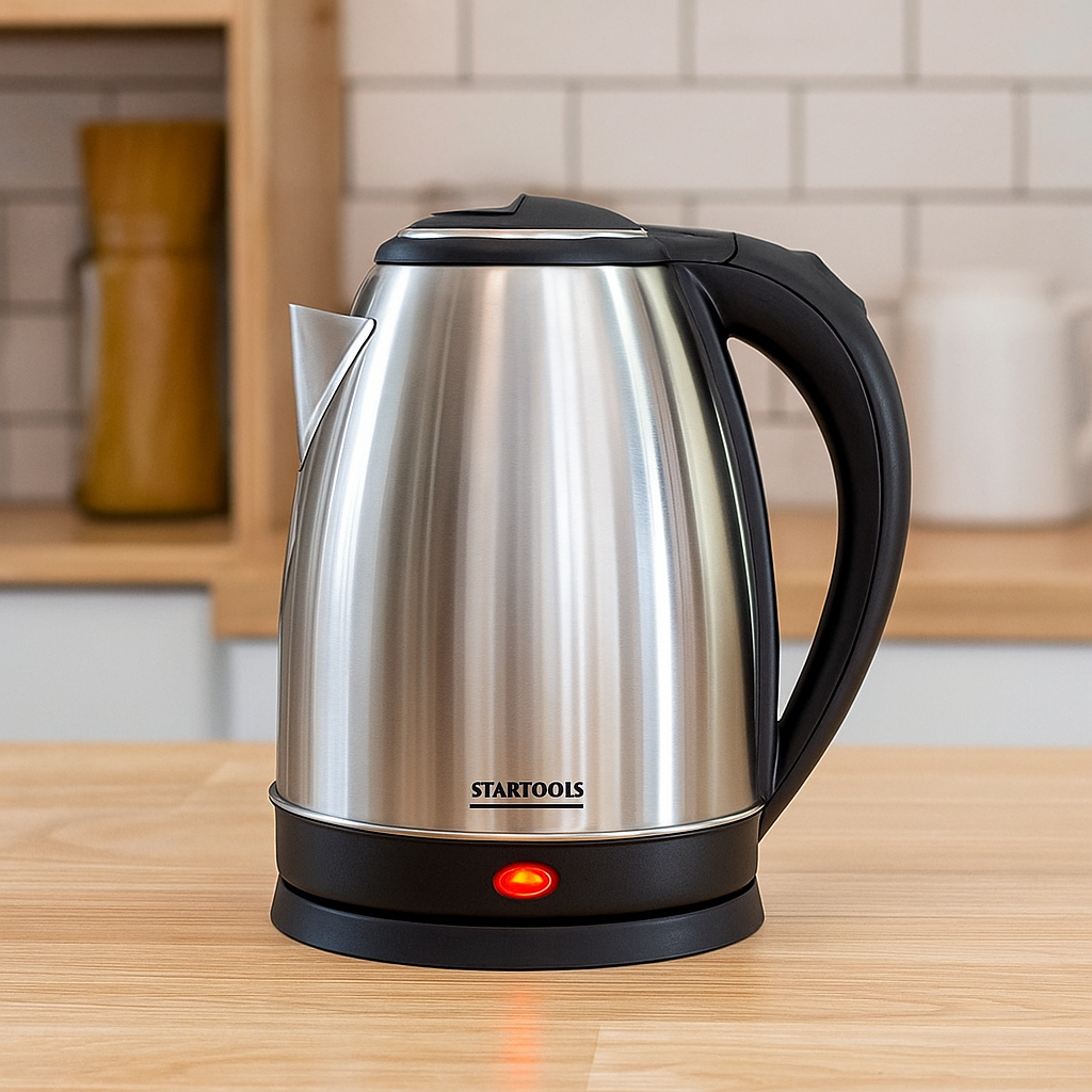 Chaleira Elétrica 2 Litros Potente 1500W Aço Inox Desligamento Automático Jarra Elétrica 2L