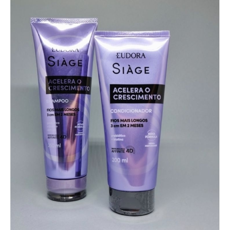 Kit Siàge Acelera o Crescimento Shampoo + Condicionador